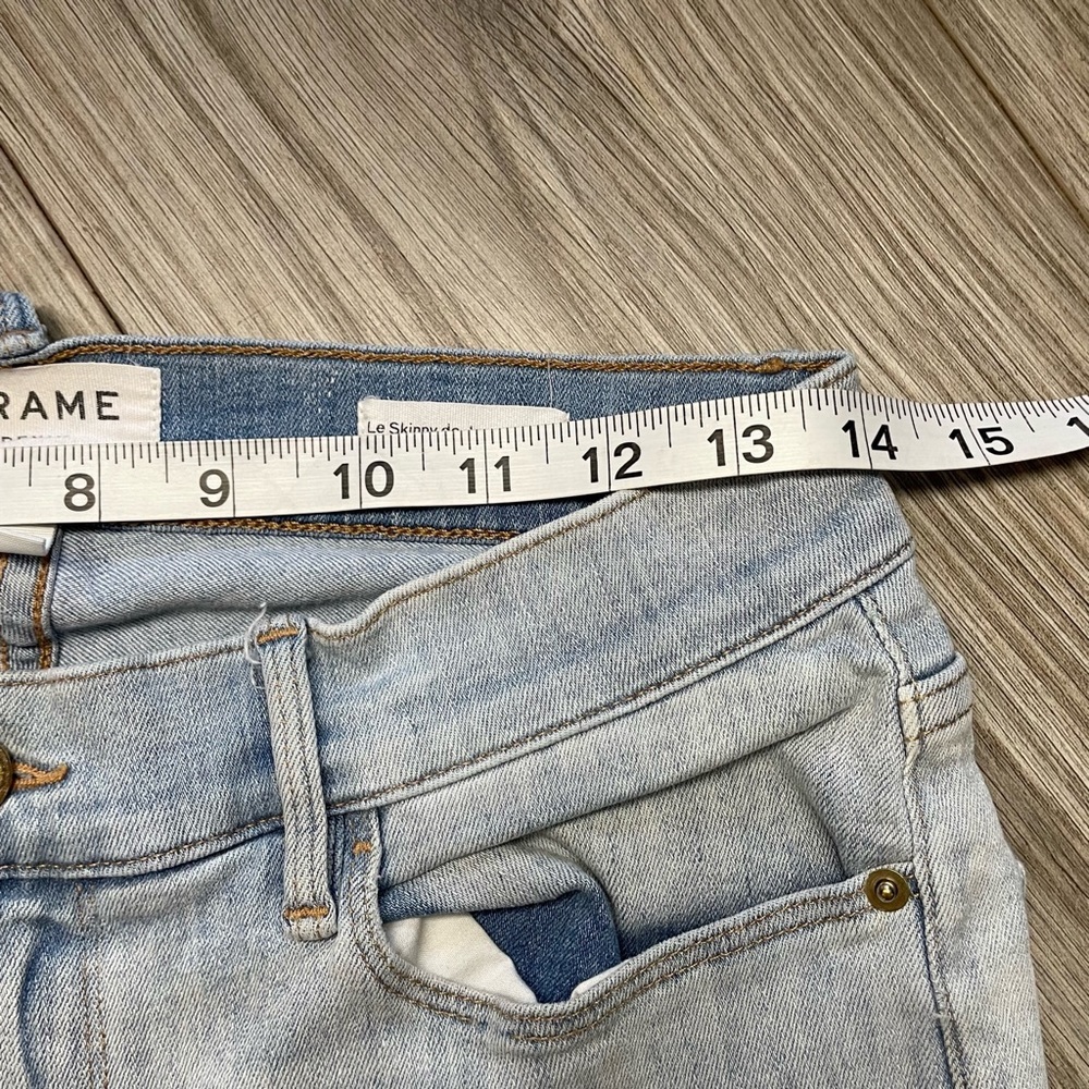 FRAME Le Skinny de Jeanne Crop Jeans sz 30 - Picture 5 of 7